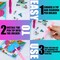 23 Pcs Diamond Painting Pen Accessories 5D Metal Tips Diamond Painting Kit Include 4 Art Pen 11 Screw Thread Tips 6 Glue Clays Bead Sorting Trays Gel Pad(Bright Colors)